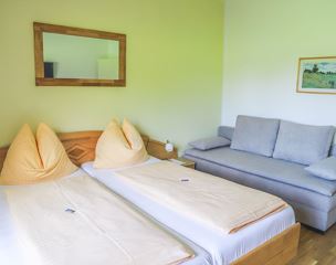 Doppelzimmer Zusatzbett ohne Seeblick
