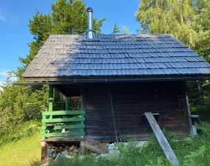 Jagdhütte in Bad Bleiberg, WC, waldseitig