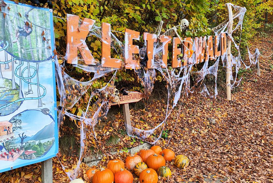 Halloween al Familywald sul lago di Ossiach